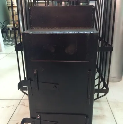 Фото №0 Печь банная "Сибирячка-каменка" 6 мм (уголь, дрова)