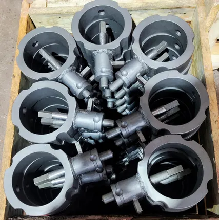 Фото №2 Производство - Шиберная заслонка АФНИ.305365.006 шиберная задвижка ОФСП.305365.006 100 мм АСК ШЗ-100.00 СИН агрегат ЦА-320 УНБ.04.16.000-04