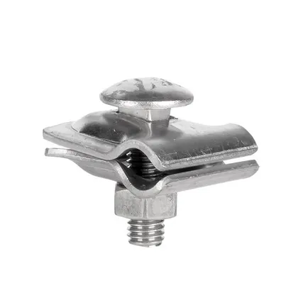 Фото №0 EKF Зажим прута универсальный малый (пластина 30х30мм) NI EKF