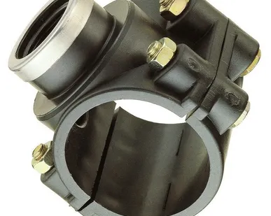 фото Полиэтиленовое ПЭ седло крепл.болт 50//1/2