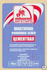 фото Шпатлёвка цементная Б-315 финишная для внутренних работ 20 кг (64)