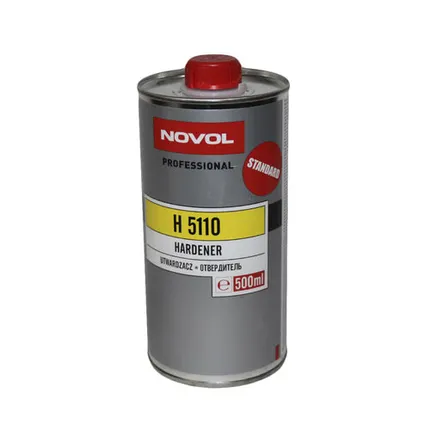 Фото №0 Автоаксессуары Novol Отвердитель для лака Novol H5110.( к лаку 520 VHS), 0,5л