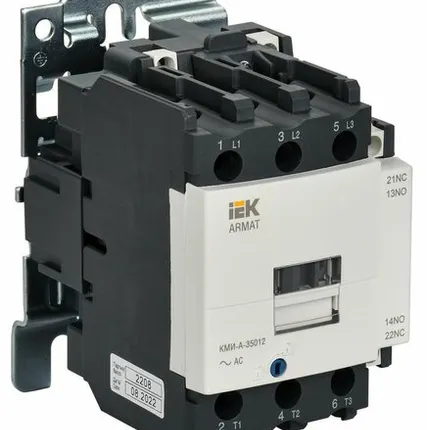 Фото №0 Контактор 50А 220В без реле 1НО 1НЗ (КМИ-А-35012 LC1D...