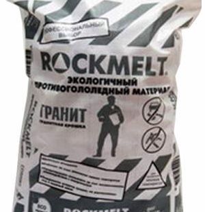 фото Противогололедный материал RockMelt Гранитная крошка