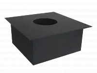 фото Проходной узел КПД ЧЁРНЫЙ D230 450*450 мм