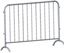 фото Передвижное ограждение (фан барьер) О-220.38