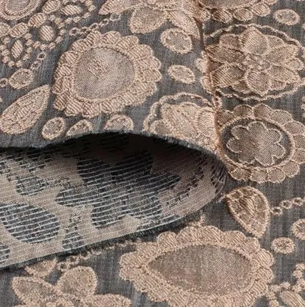 Фото №0 Жаккард Италия Состав: синтетические волокна 100 % Плотность ≈ 170 г/м ² Ширина 146 см