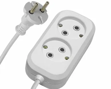 фото Удлинитель бытовой 3 м, 2-х местн., без з/к, без выкл...