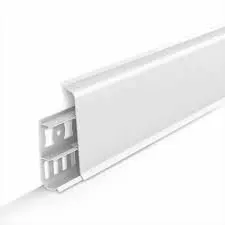 Фото №0 Плинтус Белый «Деконика» 85мм