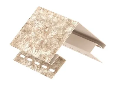 фото Угол внешний (ЮП) Стоун-Хаус "Кварцит" светло-бежевый 3 050 мм