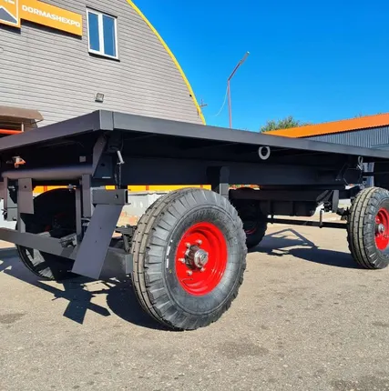 Фото №4 Шасси прицепа не самосвальное с полом ПТ-4