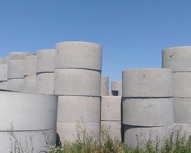 фото Кольца железобетонные