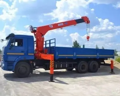 фото Манипулятор стрела 7 т, борт 10 т, длина 7 м аренда