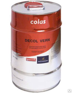 Фото №0 Клей для пробки Decol Vern 5 литров