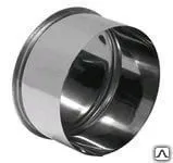 Фото №0 Заглушка нерж 0,5 мм 115/200 НН