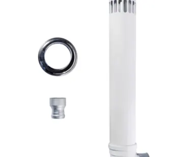 фото Коаксиальный комплект дымохода Ø80/125 мм (40-50 кВт) Kotitonttu