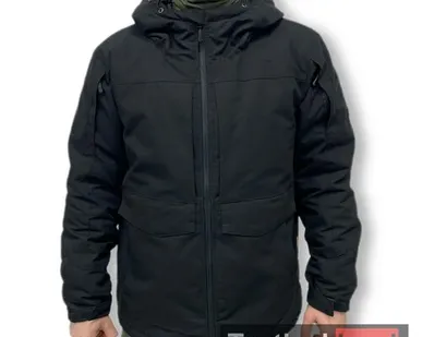 фото Куртка с фольгированной прокладкой Черная