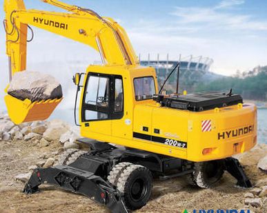 фото Услуги экскаватора Hyundai