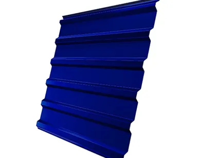 фото Профнастил МП-20 0,4 RAL 5002 ультрамариново-синий 2 м