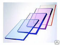 Фото №0 Оргстекло прозрач Поливинилхлорид PVC-Llass толщ1,5мм формат1000*2000 4,1кг