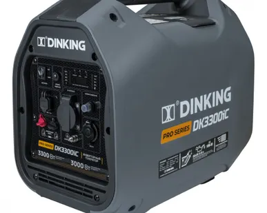 фото Генератор бензиновый инверторный Dinking DK3300iC (3,3кВт, 230В/50Гц, DK164F/P-2, бак 4л.)