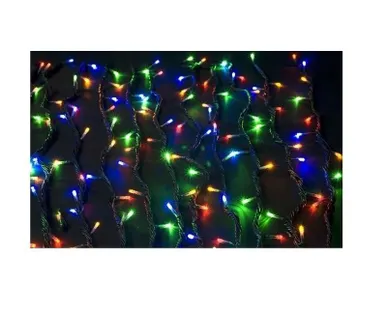 фото Занавес световой LDCL250C-M 1.2х1.5м 250 LED разноцв. до 4 доп. модулей IP20 SHLights 4690601020765