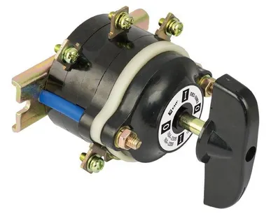 фото Выключатель пакетный 1-кл. 40А IP00 ПВ3-40 М3 исп.3 черн. EKF pv-3-40-3