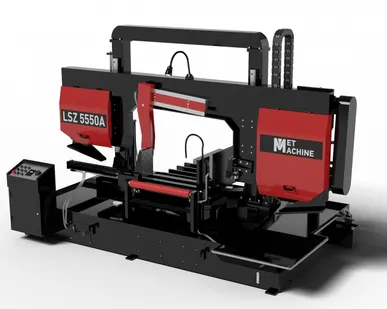 фото Полуавтоматический ленточнопильный станок с поворотной рамой LSZ5550