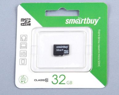 фото Карта памяти microSDHC 32GB Smart Buy Class 10