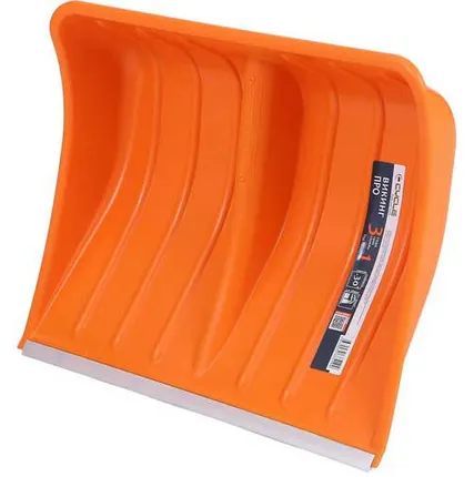 Фото №0 Ковш лопаты снеговой Викинг про 500*390*80/5 мм (32 мм) с планкой