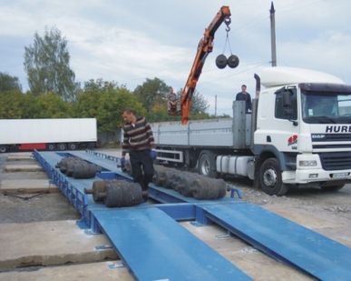 фото Весы автомобильные бесфундаментные