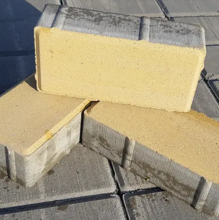 Фото №0 Брусчатка желтая 60 мм