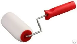 фото Валик 200мм поролоновый Радуга, бюгель 6мм 0360520