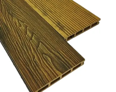 фото Террасная доска из ДПК Timbertex "Style" цвет: Тик Микс 3D, 146x23 мм (цена м2)