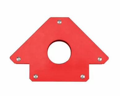 фото Угольник-держатель магнитный для сварки 3 угла усилие до 22.6кг Rexant 12-4825