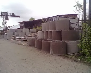 фото Кольца бетонные