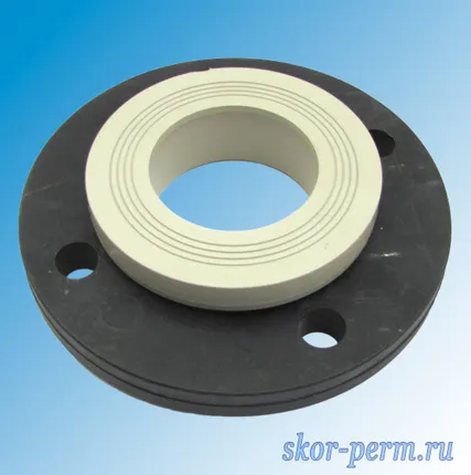 Фото №1 Бурт с фланцем 75 PP-H(100) серый PN10, FIP (Италия)