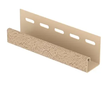фото J-trim (ЮП) Стоун Хаус "S-Lock Клинкер" Песочный 3 050 мм