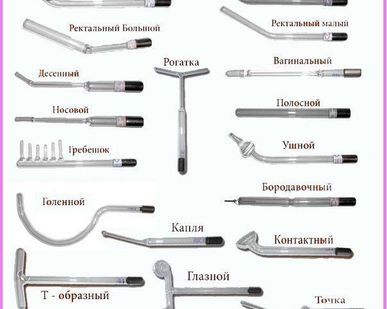 фото Электроды для Дарсонваля и Ультратона