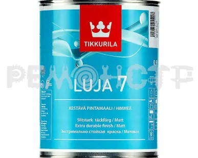 фото Краска интер  0,9л мат экстра-стойкая  Tikkurila LUJA 7 база C П зз