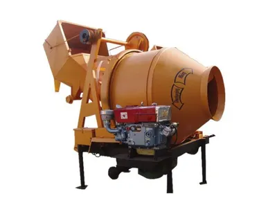 фото Дизельную гравитационную бетоносмесительную установку с автозагрузкой JZR350 в Москве