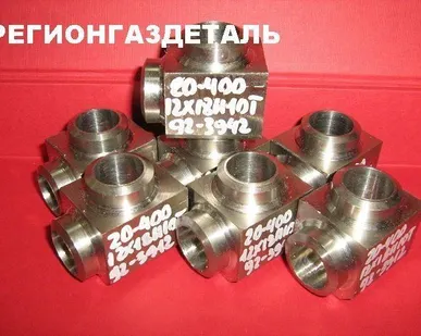 фото Тройник 20-400 сталь 12Х18Н10Т ОСТ 92-3913