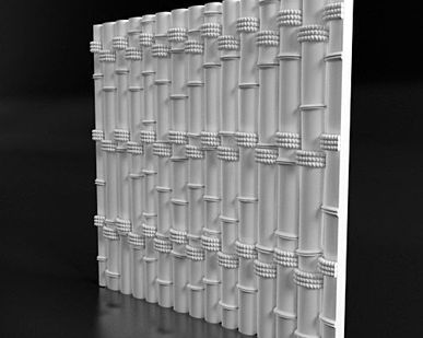 фото 3D панель "BAMBOO" 500х500 мм