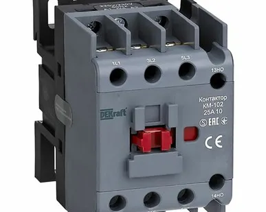 фото Контактор 25А 380В без реле 1НО (КМ-102) 22020DEK