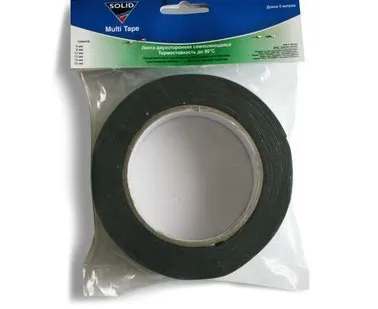 фото Двухсторонняя клеющая лента SOLID MULTI TAPE 15 мм х 5 м (арт. 383.1505)
