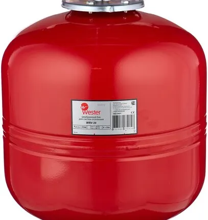 Фото №0 Расширительный бак Wester Расширительный бак WESTER WRV 35 (WRV35) 35 л вертикальная установка
