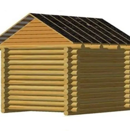 Фото №0 Сруб бани 6х6 м