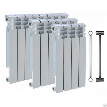 Фото №0 Радиатор BIMETAL 500/80 6 секции