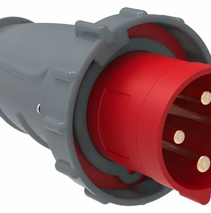 Фото №0 Вилка силовая 3-ф., 63А, 380В, IP67 (4-п) MAGNUM PSN0...