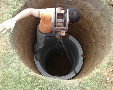 фото Углубление колодцев